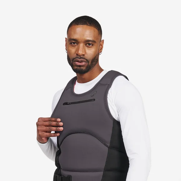 Gilet d'impact et d'aide à la flottabilité 50N long Homme - 500 noir