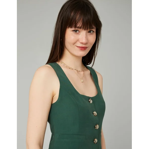 Gilet garçon de café Vert