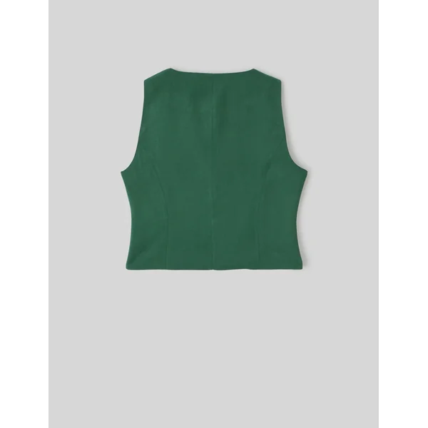 Gilet garçon de café Vert