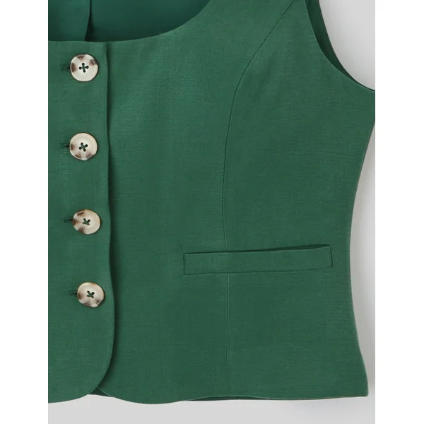 Gilet garçon de café Vert
