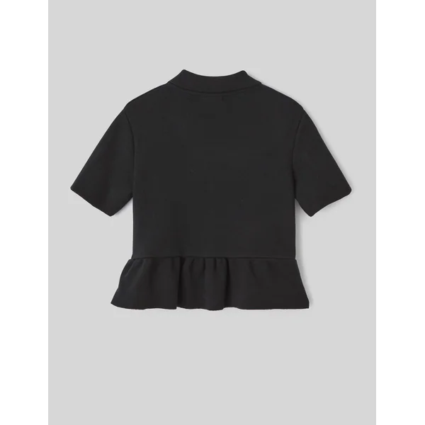 Gilet peplum Noir