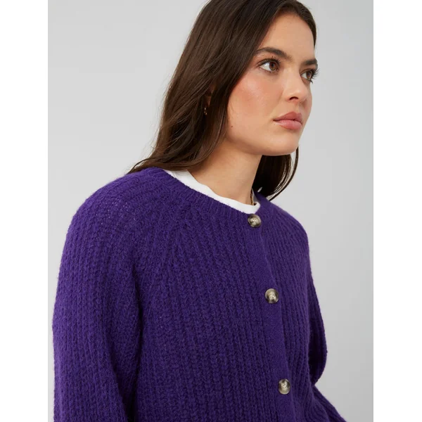 Gilet raglan premium Violet