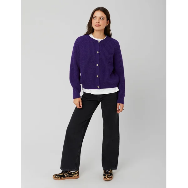 Gilet raglan premium Violet
