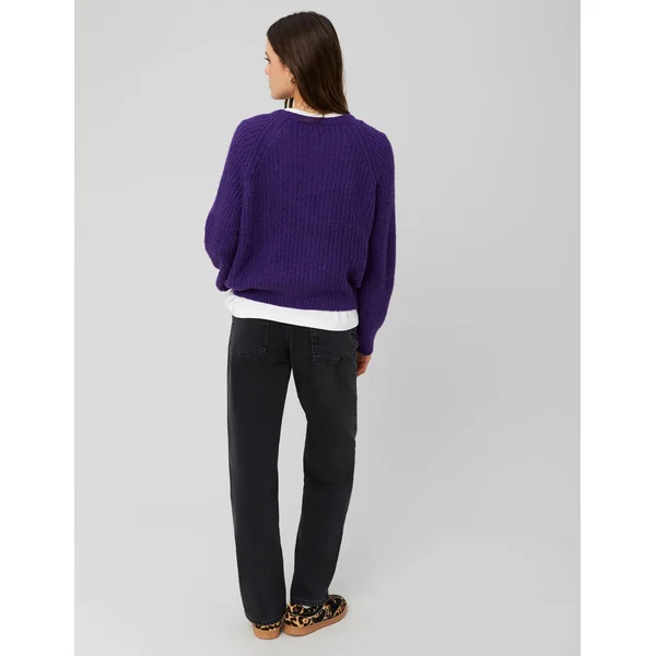 Gilet raglan premium Violet