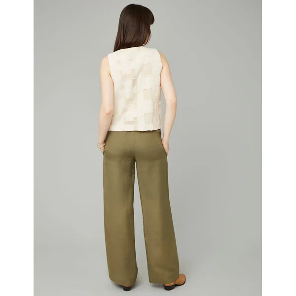 Gilet sans manches nouette Naturel
