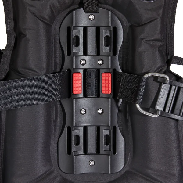 Gilet stabilisateur de plongée sous-marine scd 500 noir gris