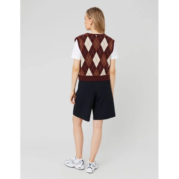 Gilet à nouer burlington Multicolore