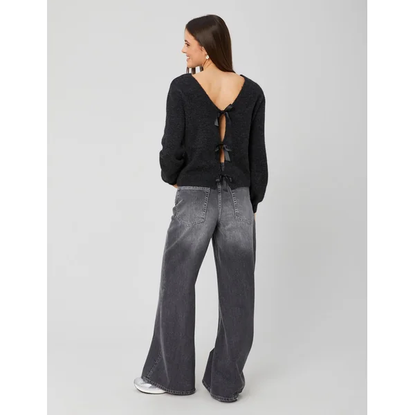 Gilet à nœuds Gris