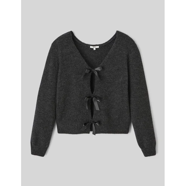 Gilet à nœuds Gris
