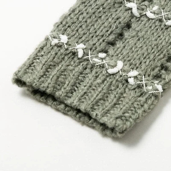 Gillet Bohème Effet Tricot