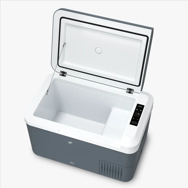 Glacière rigide 30L électrique à compression 900 de camping, pour 4/6 personnes