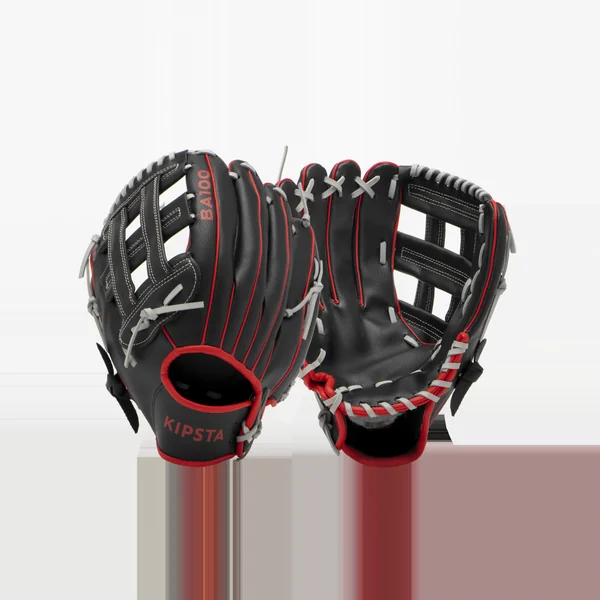 Glove BA100 LHT Black Red
