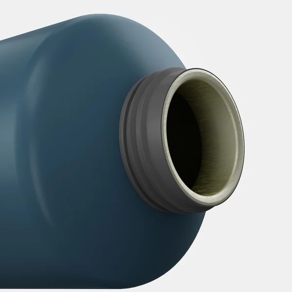 Gourde alu 1,5l avec bouchon à ouverture rapide pour la randonnée bleu