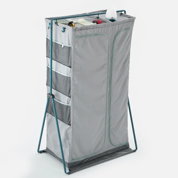 Grande armoire pliable et compacte pour le camping - confort