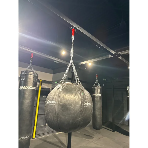 Grosse poire à uppercut boxe Sportcom - Cuir synthétique
