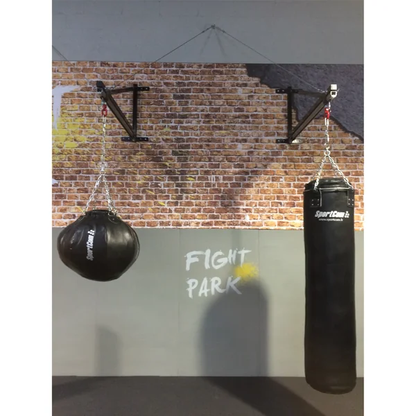 Grosse poire à uppercut boxe Sportcom - Cuir véritable
