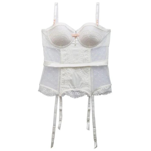 Guêpière - Blanche Pomm Poire PIECE MONTEE Pomm Poire