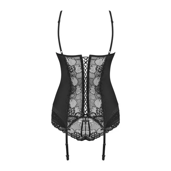 Guêpière Heartina noire