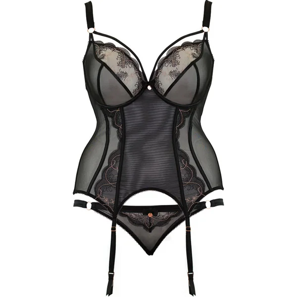 Guêpière Noir Scantilly