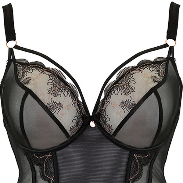 Guêpière Noir Scantilly
