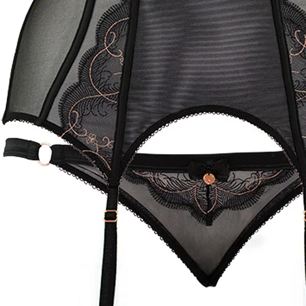 Guêpière Noir Scantilly