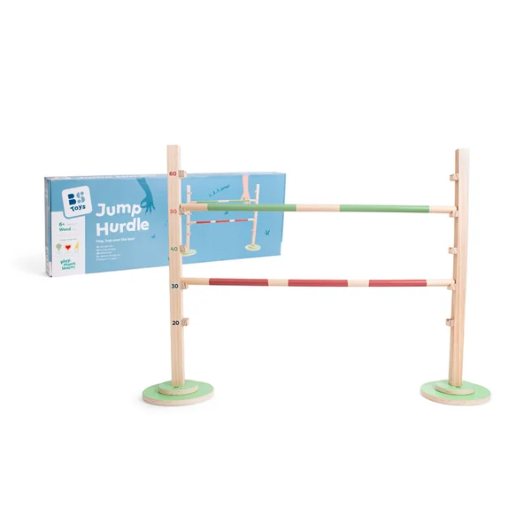 Haie d'athlétisme course BS Toys Enfant - Haie de course bois