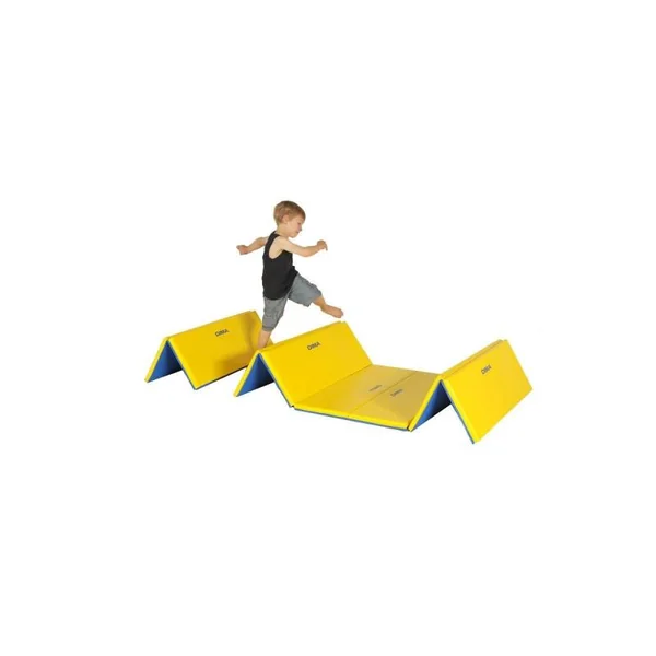Haie d'athlétisme course Dimasport mousse - Lot de 4 haies pliant 35 cm