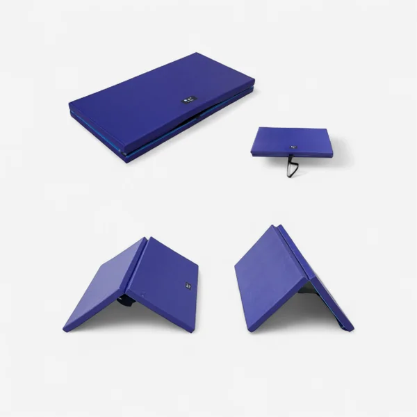 Haie d'athlétisme course Sarneige mousse - Lot 4 haies pliable bleu