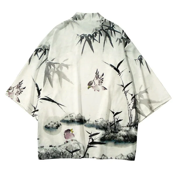 Haori Japonais Plage Homme