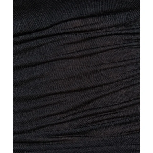 Haut avec cachemire à col bateau super soft - Noir
