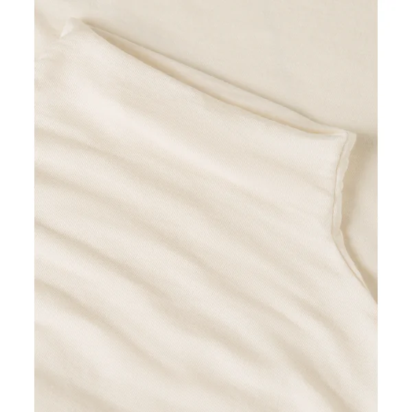 Haut avec cachemire à col roulé super soft - Blanc