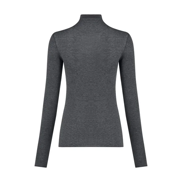 Haut avec cachemire à col roulé super soft - Gris