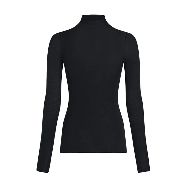 Haut avec cachemire à col roulé super soft - Noir