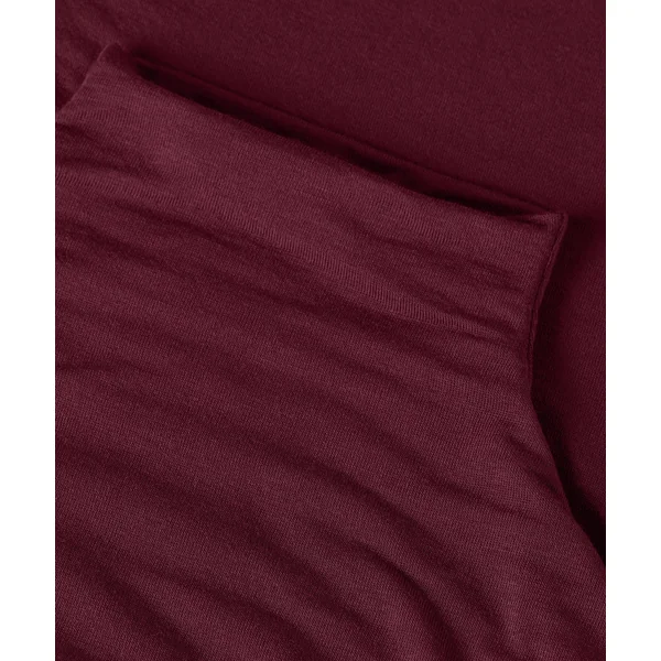 Haut avec cachemire à col roulé super soft - Violet