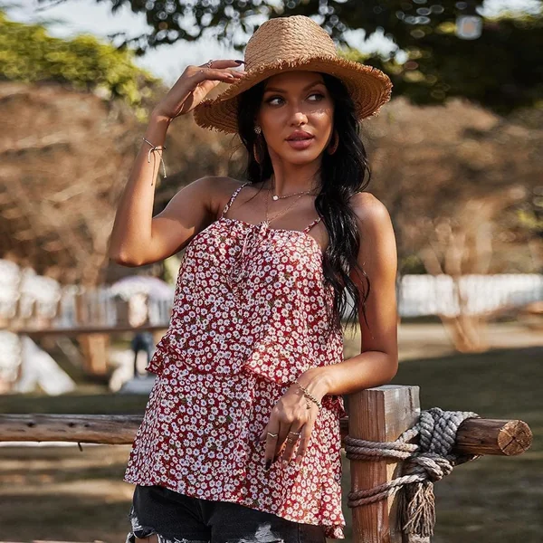 Haut Bohème à Volant