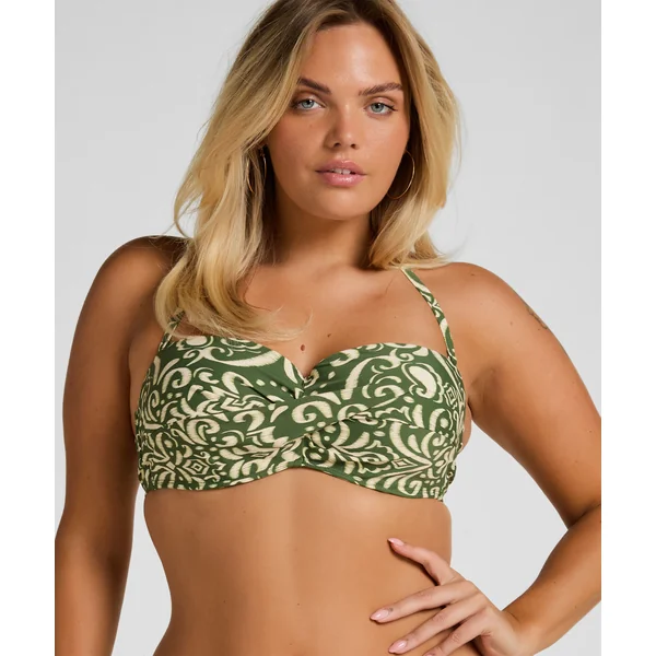 Haut de Bikini Armaturé Rembourré Cancun - Vert