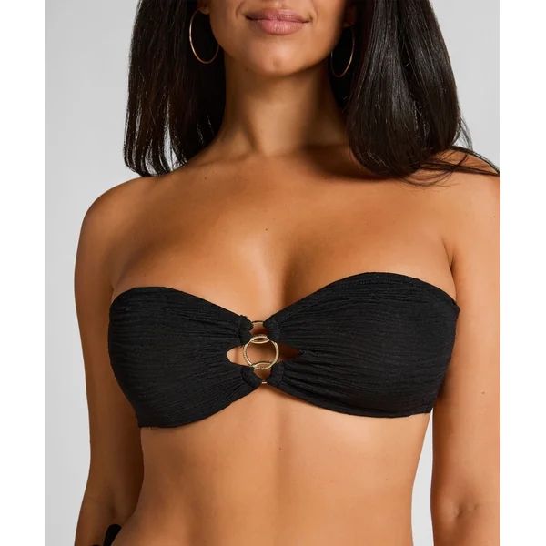 Haut de bikini bandeau Lima Bahamas - Noir