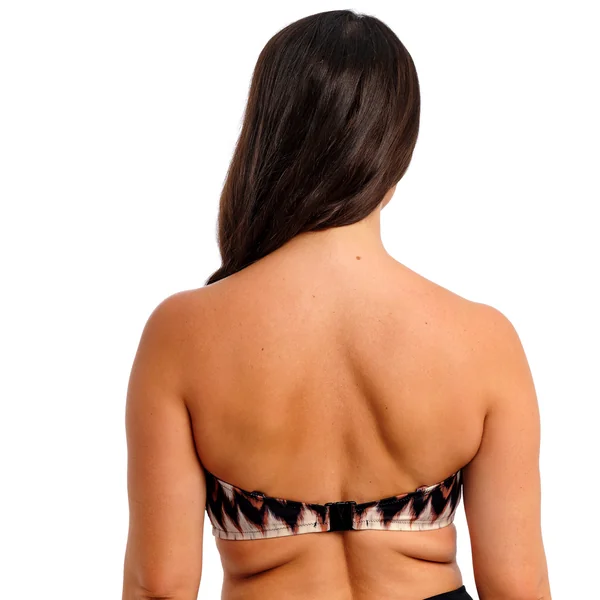 Haut de Bikini Bandeau marron Fantasie Bain