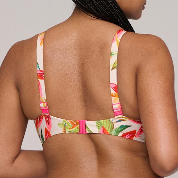 Haut de bikini emboîtant Calm tropics vert Prima Donna Maillot