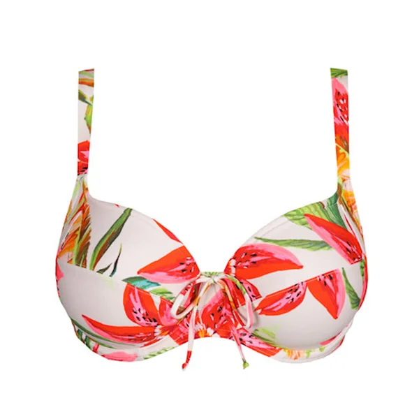 Haut de bikini emboîtant Calm tropics vert Prima Donna Maillot