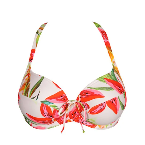 Haut de bikini emboîtant Calm tropics vert Prima Donna Maillot