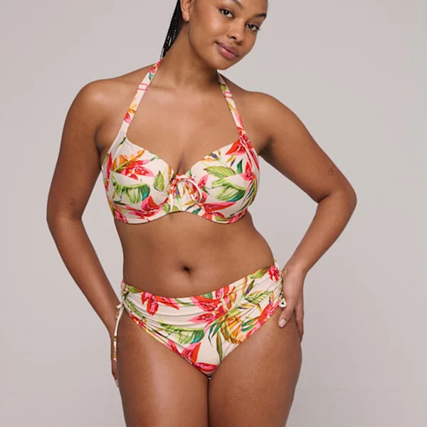 Haut de bikini emboîtant Calm tropics vert Prima Donna Maillot