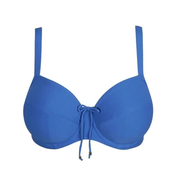 Haut de bikini emboîtant Delphinium Cheer bleu Prima Donna Maillot