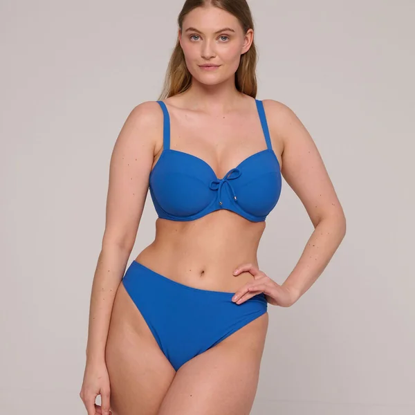 Haut de bikini emboîtant Delphinium Cheer bleu Prima Donna Maillot
