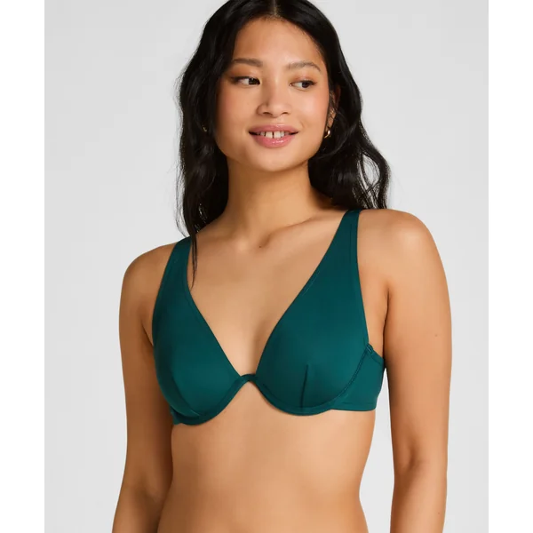 Haut de bikini en néoprène - Vert
