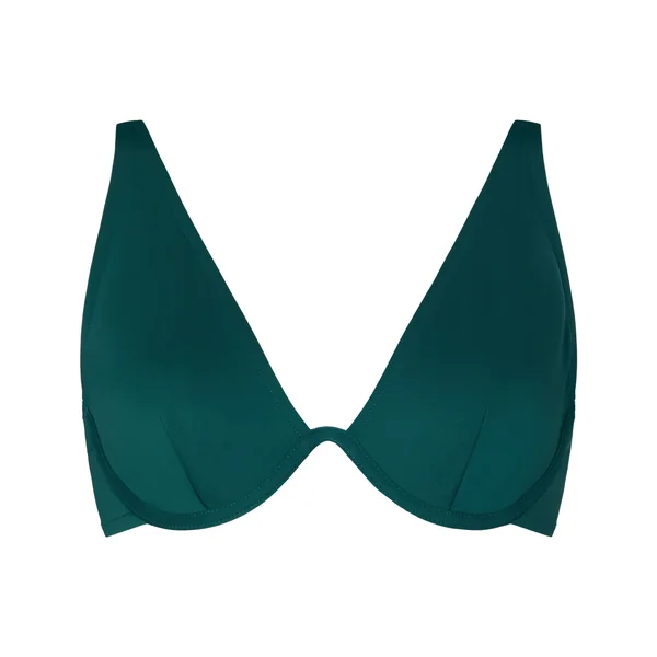 Haut de bikini en néoprène - Vert