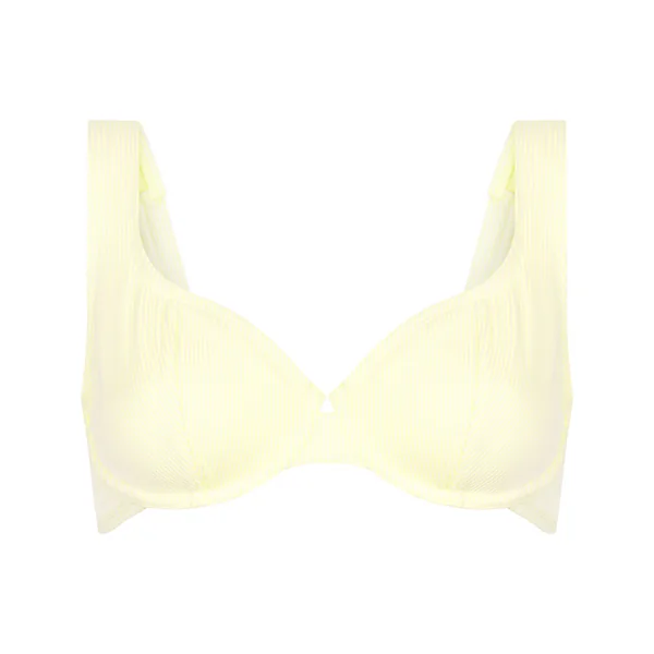 Haut de bikini Fiji - Jaune
