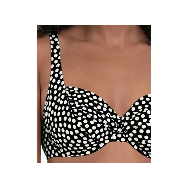 Haut de bikini HERMINE TOP 8820-1 NOIR/BLANC