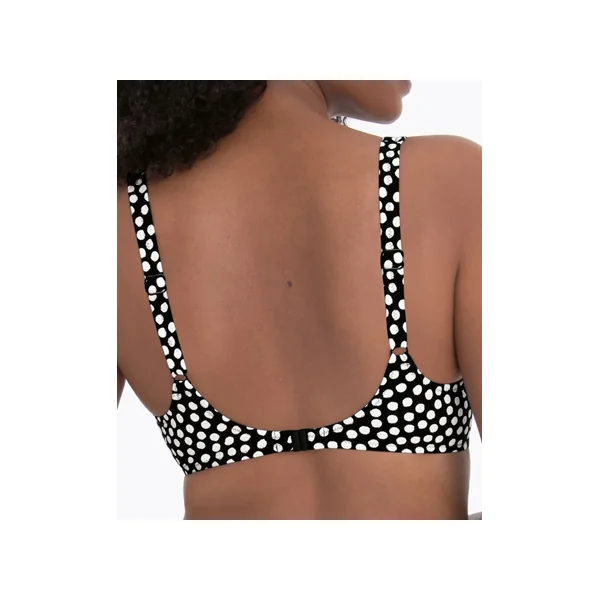 Haut de bikini HERMINE TOP 8820-1 NOIR/BLANC