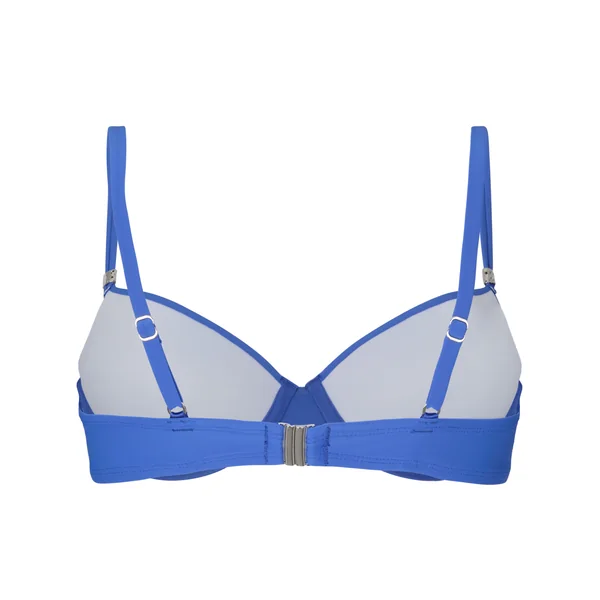 Haut de Bikini Luxe à Armatures et Rembourrage - Bleu